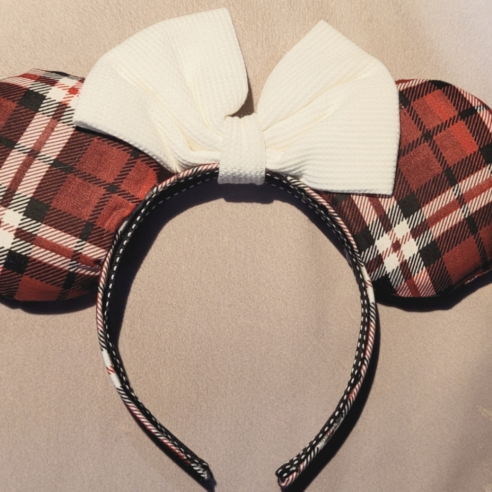 Plaid Mickey Ears